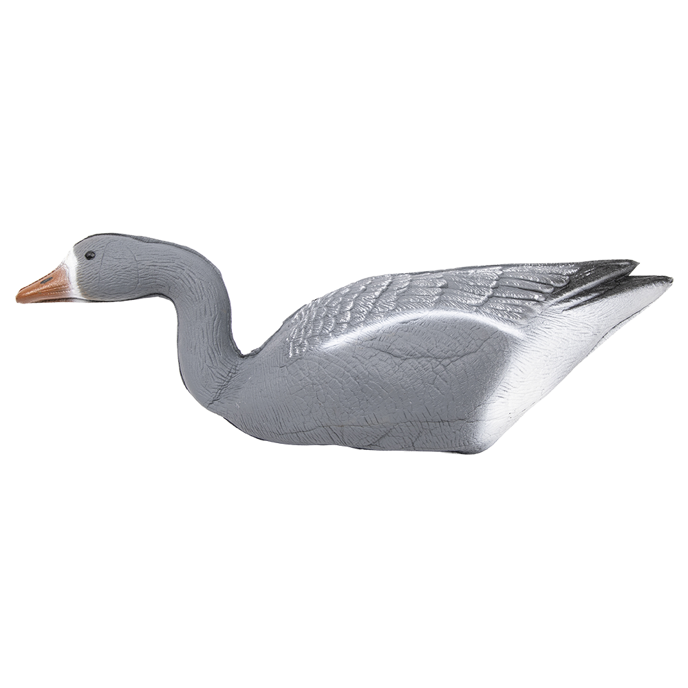 Муляж Гусь белолобый, отдыхающий, вид-2 (прямосмотрящий) (надувной). Фото №1 Муляж Гусь белолобый, отдыхающий, вид-2 (прямосмотрящий) (надувной). Фото №1