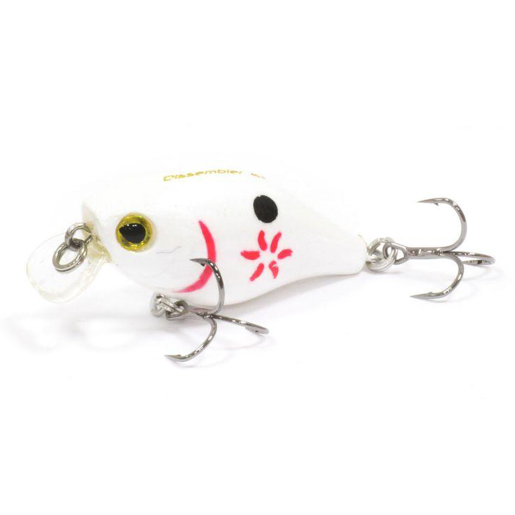 Воблер RENEGADE Dissembler 40mm цвет S18 плавающий 0,1-0,6m. Фото №1