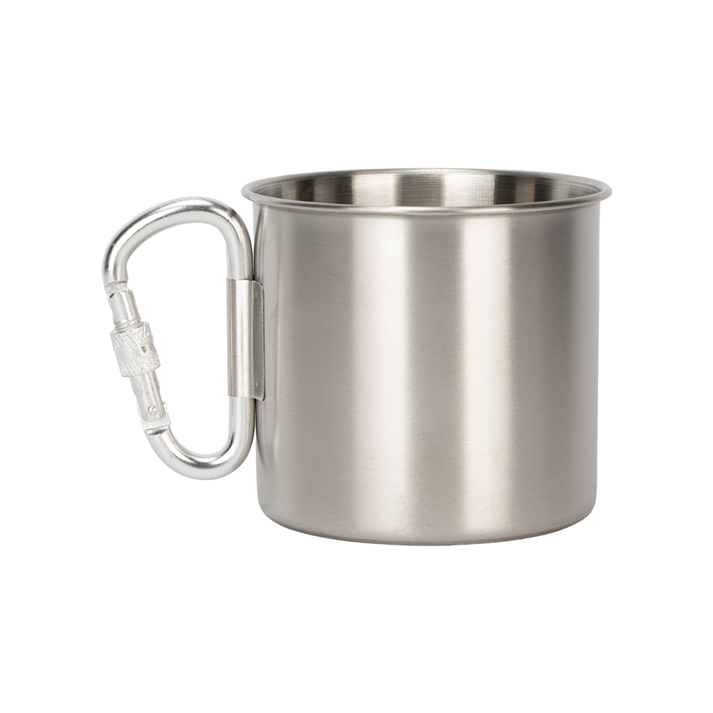 Кружка O2 camping company туристическая, с карабином 9,7 см. Фото №2