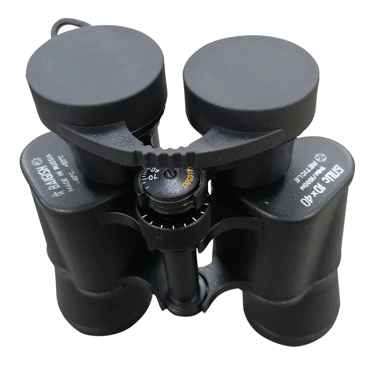 Бинокль БПЦс 10х40 с дальномерной сеткой, рубин. Фото №3 Бинокль БПЦс 10х40 с дальномерной сеткой, рубин. Фото №3