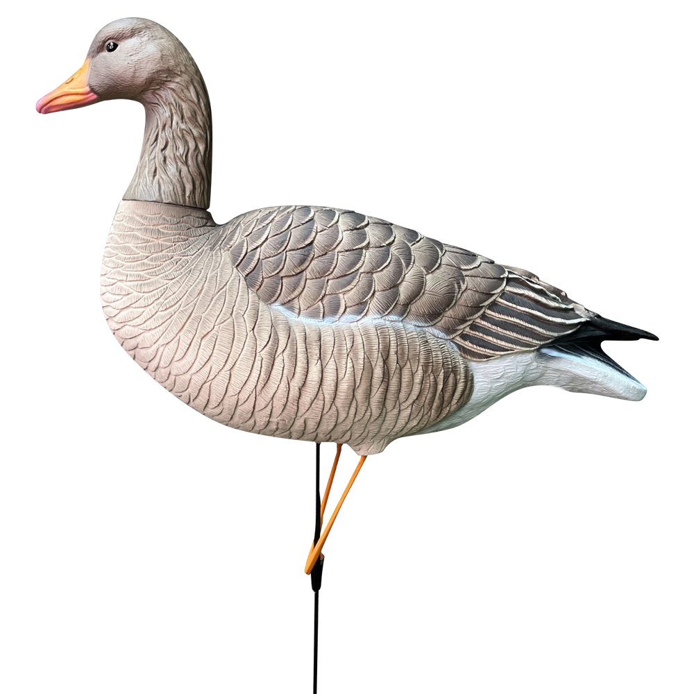 Серый гусь Oscar Decoys Avian-Mix ELITE 3D 6 шт Сминаемые (3-корм,2-отд,1-сторож)Съемные головы ELG6. Фото №3
