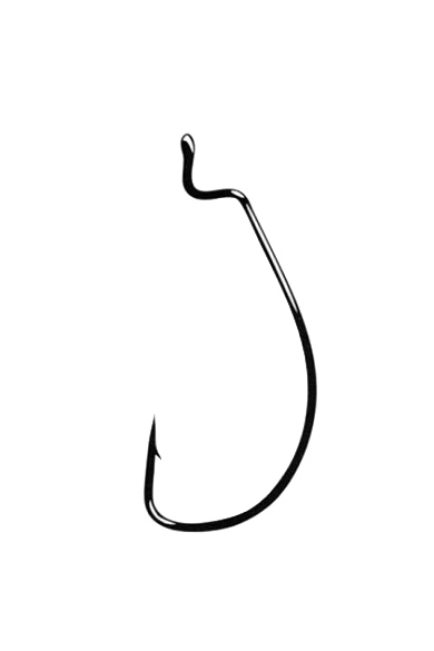 Крючок GAMAKATSU Worm Offset Ewg SL NS №2/0 (6шт.) (146844-00200). Фото №1