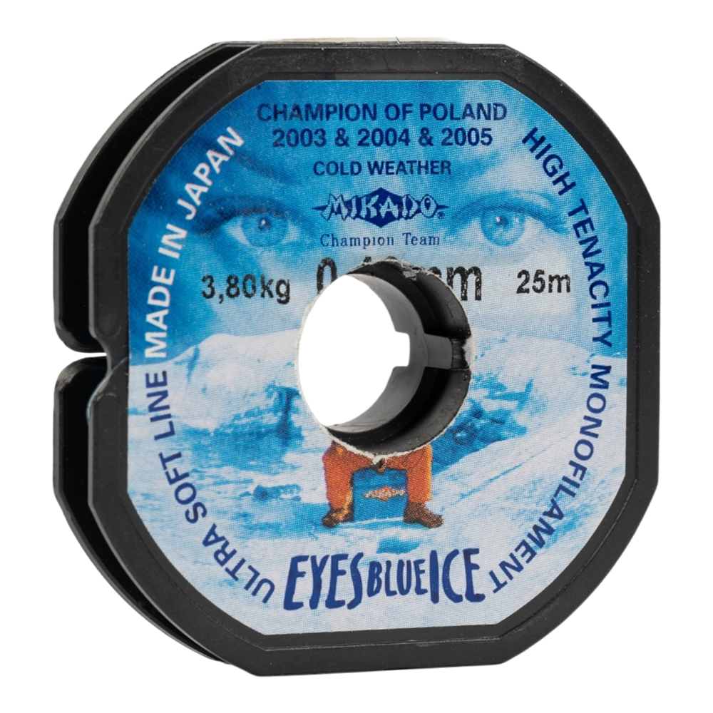 Леска "Mikado" Eyes Blue Ice 0.16 (25м). Фото №1
