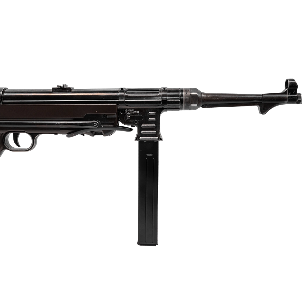 Пистолет пневматический Umarex Legends MP German-Legacy Edition, калибр 4,5 мм, (MP40 метал, автоматический . Фото №3