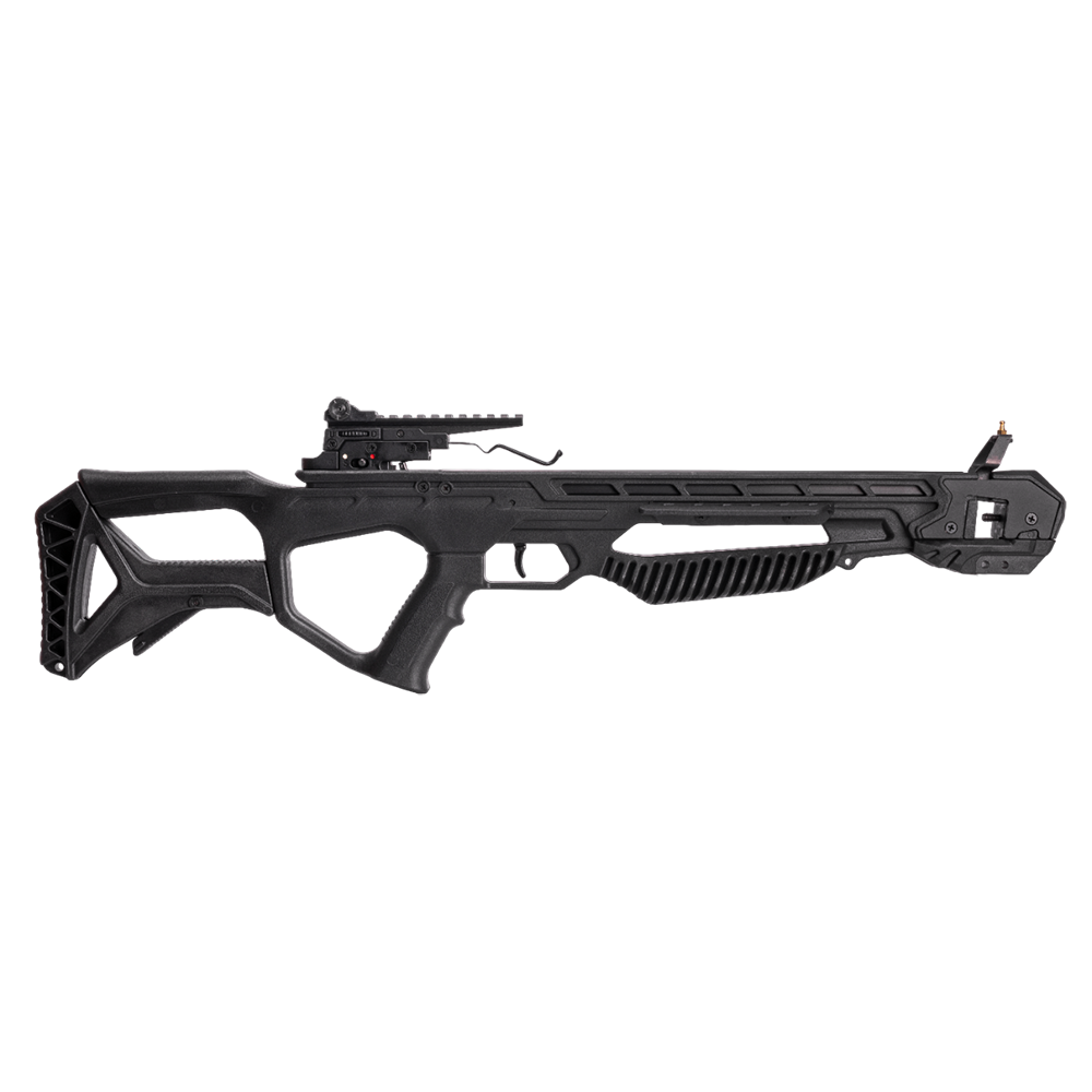 Приклад для арбалета Man Kung XB58, блочный, forest camo, кивер, стрелы 4 шт., прицел, крепеж. Фото №1