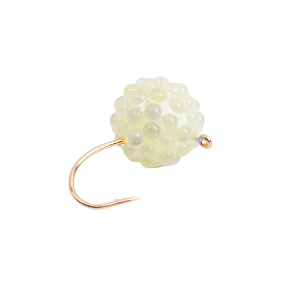 Мормышка вольфрамовая Shark "Икринка" d5мм, крючок №10, шарик, цвет (850). Фото №2