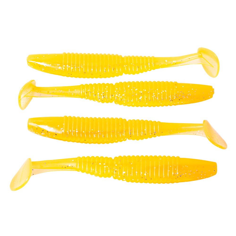 Виброхвост MADFISH Tail Shaker 110мм (4 шт. уп.) цвет 001. Фото №4