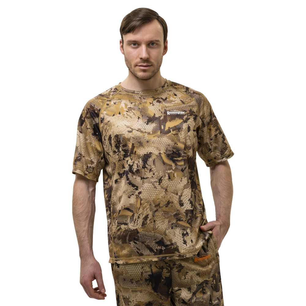 Футболка Remington Moisture Removal Yellow Waterfowl Honeycombs р. 3XL. Фото №2 Футболка Remington Moisture Removal Yellow Waterfowl Honeycombs р. 3XL. Фото №2