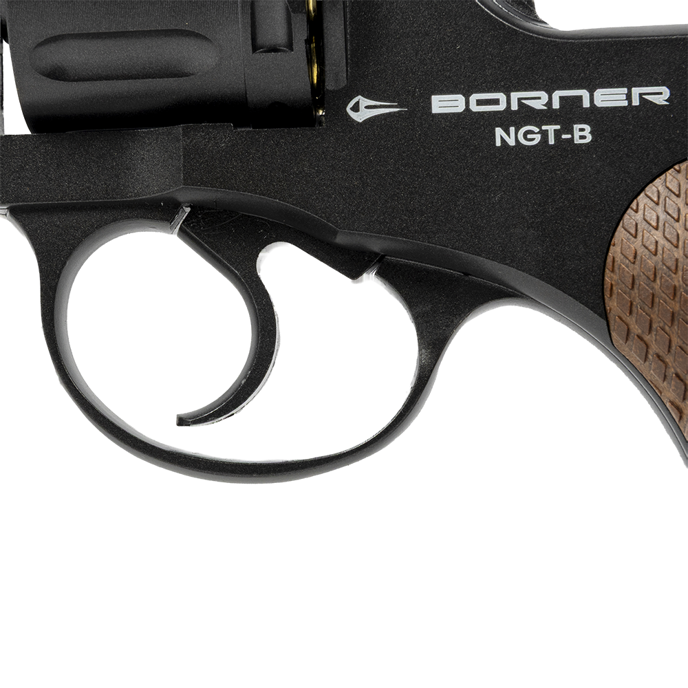 Пистолет пневматический BORNER NGT-B Black, калибр 4,5 мм/BBs . Фото №10