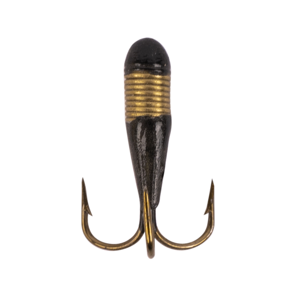 Мормышка Чёрт в рубашке 13мм (латунь), 10 шт/упак. Фото №1