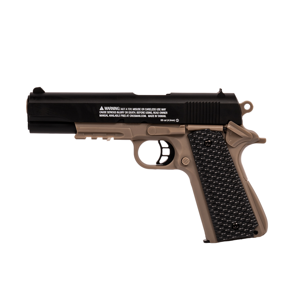 Пистолет пневматический Crosman S1911, калибр 4,5мм (+мишень, + 250 ВВ). Фото №5