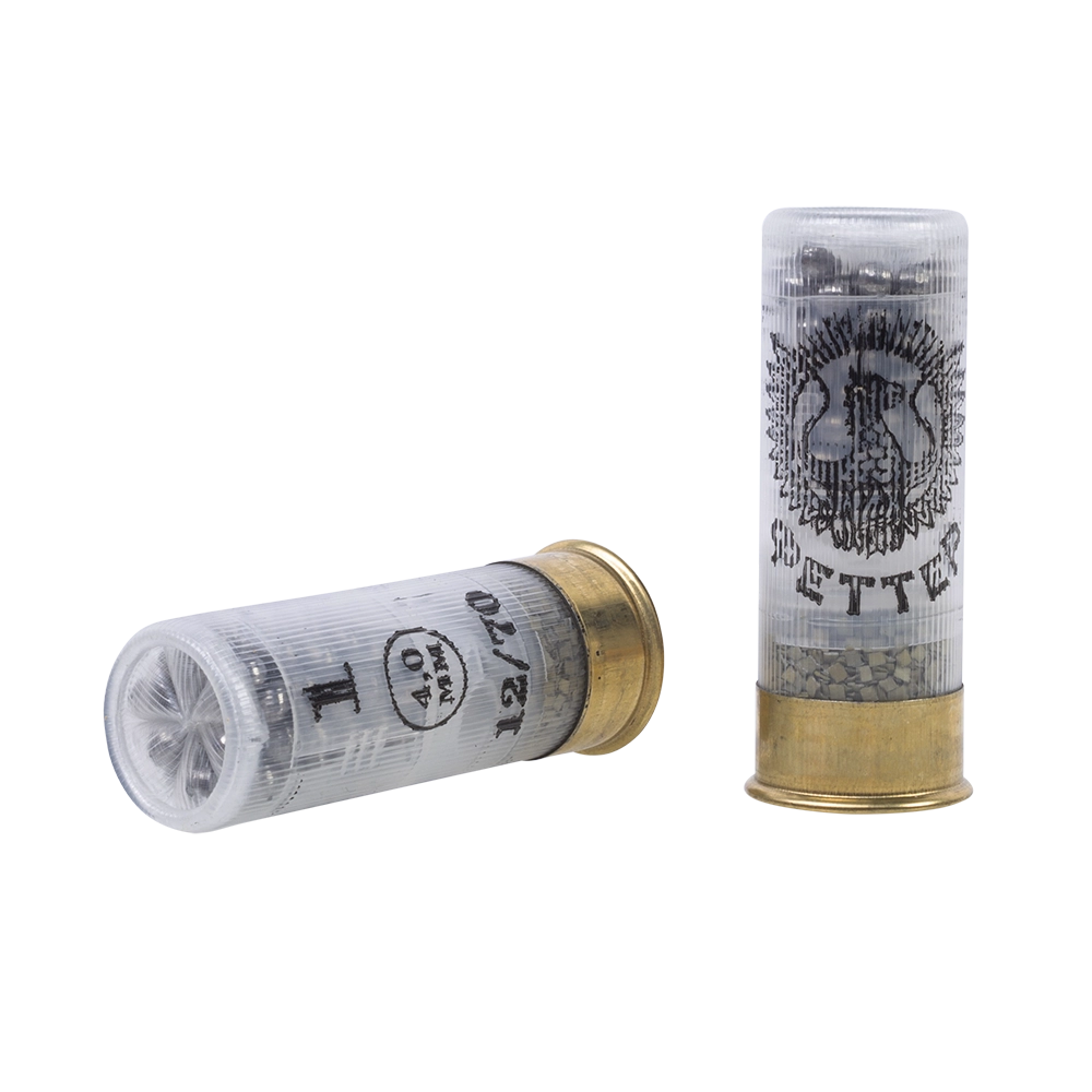 Патрон ФЕТТЕР 12/70 дробь № 1, 34гр. (в пачке 25 шт.) (в коробке 250 шт.). Фото №3