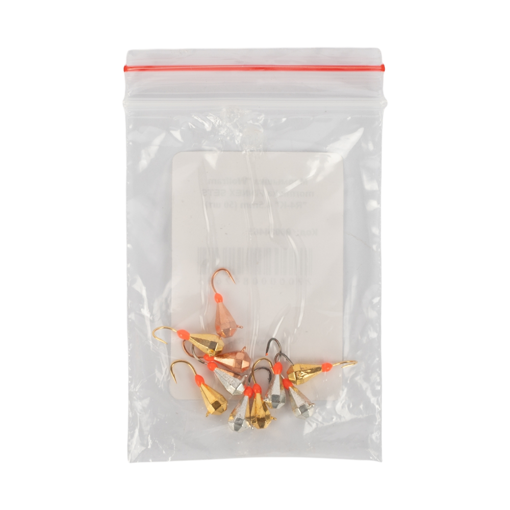 Мормышка "Wolfram mormiska FINNEX SETS "R4-K" 4.5mm (50 шт). Фото №1