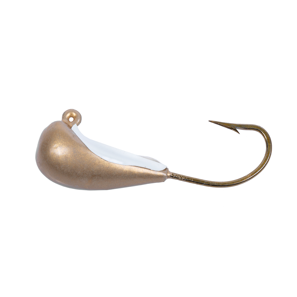 Мормышка свинцовая ЖОР Фунтик джиг, 27мм, 10гр, цвет (Ц №1) золото. Фото №2 Мормышка свинцовая ЖОР Фунтик джиг, 27мм, 10гр, цвет (Ц №1) золото. Фото №2