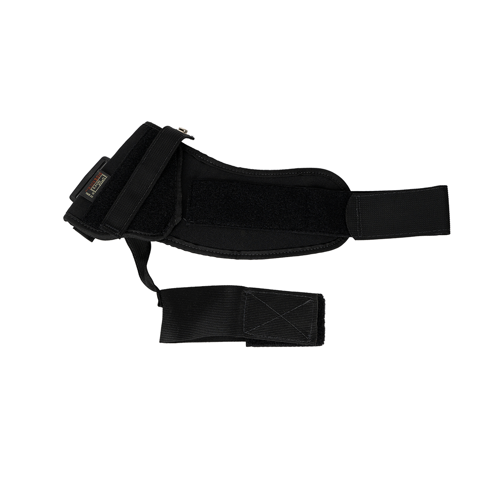 Кобура "UncLe Mike's" скрытого ношения на лодыжку, кордура, чёрный, для пистолета типа компакт, правая. Фото №1 Кобура "UncLe Mike's" скрытого ношения на лодыжку, кордура, чёрный, для пистолета типа компакт, правая. Фото №1