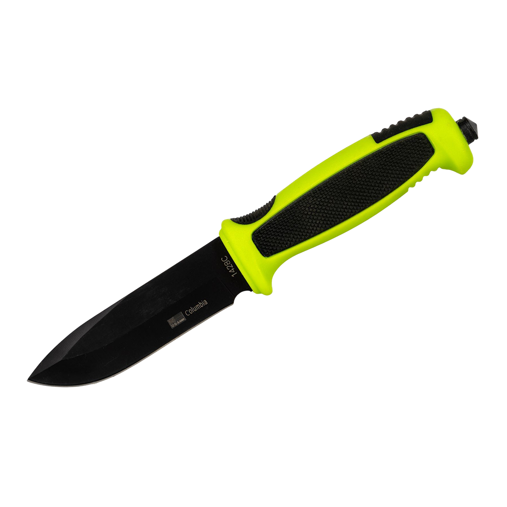 Нож A 4404 "Columbia" Туристический не раскладной с тканевым чехлом.. Фото №3