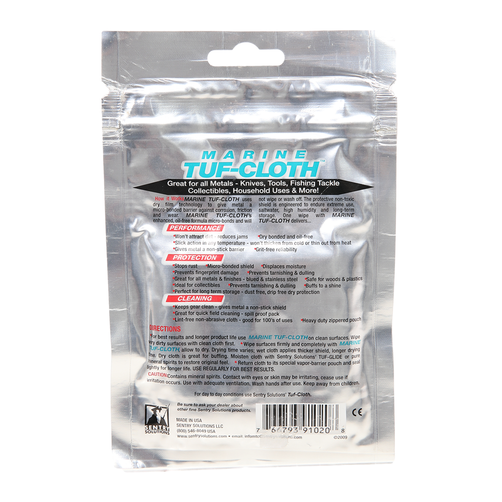 Салфетка для ухода за металлом SY Marine Tuf-Cloth. Фото №2