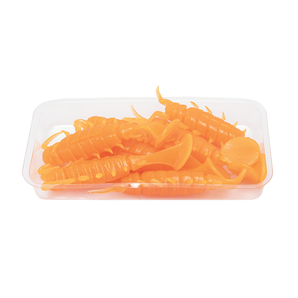 Виброхвост Lucky John Pro Series Alien Bug 2,5" 63мм, (7шт. упак.) цвет 036. Фото №3