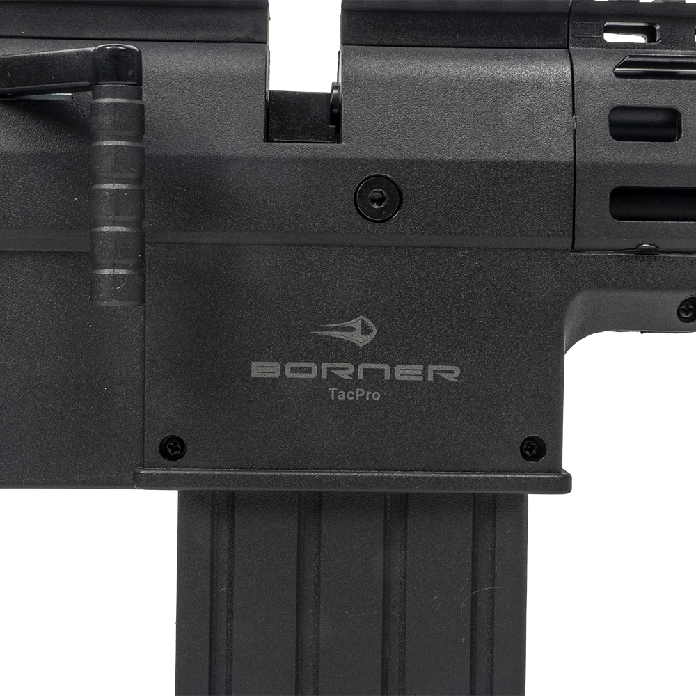 Винтовка пневматическая Borner PCP TacPro cal. 6,35 мм, 3Дж. (пластик черный). Фото №33