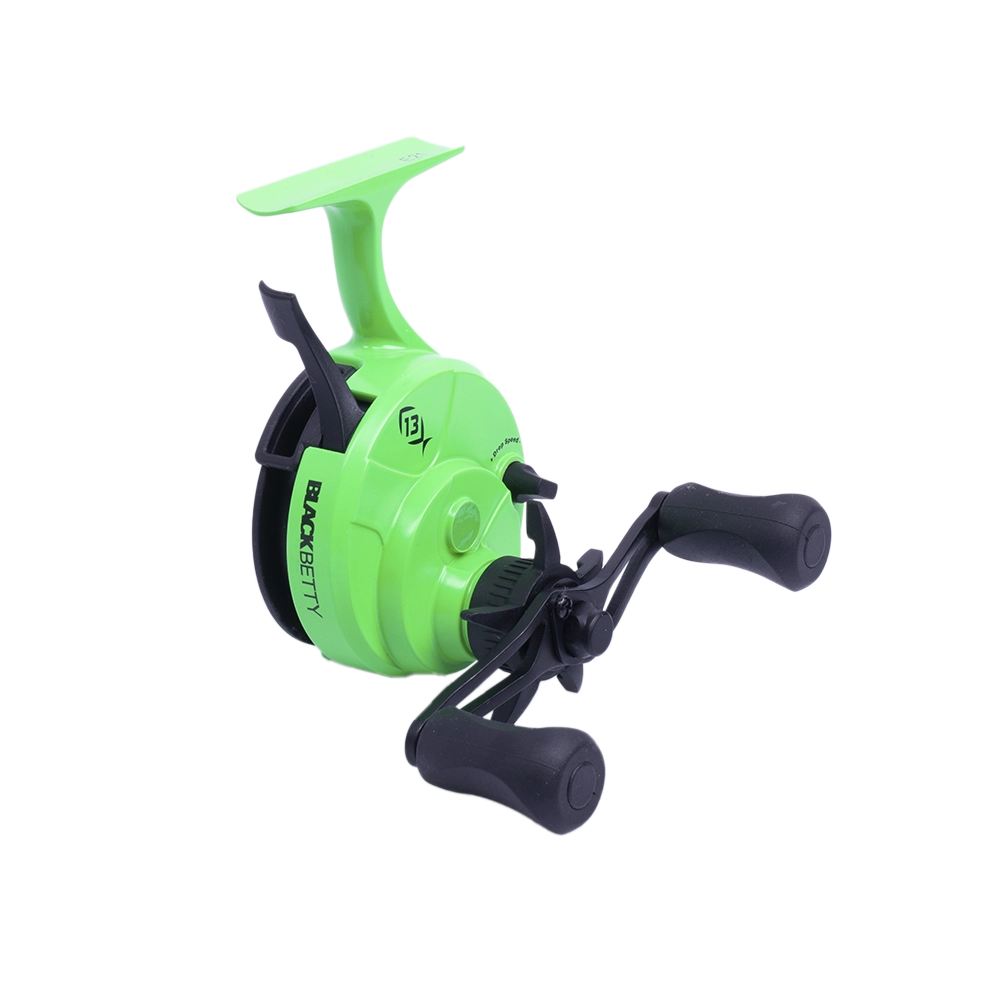 Катушка 13 FISHING FreeFall Ghost Radioactive Pickle - Left Hand (Green). Фото №4