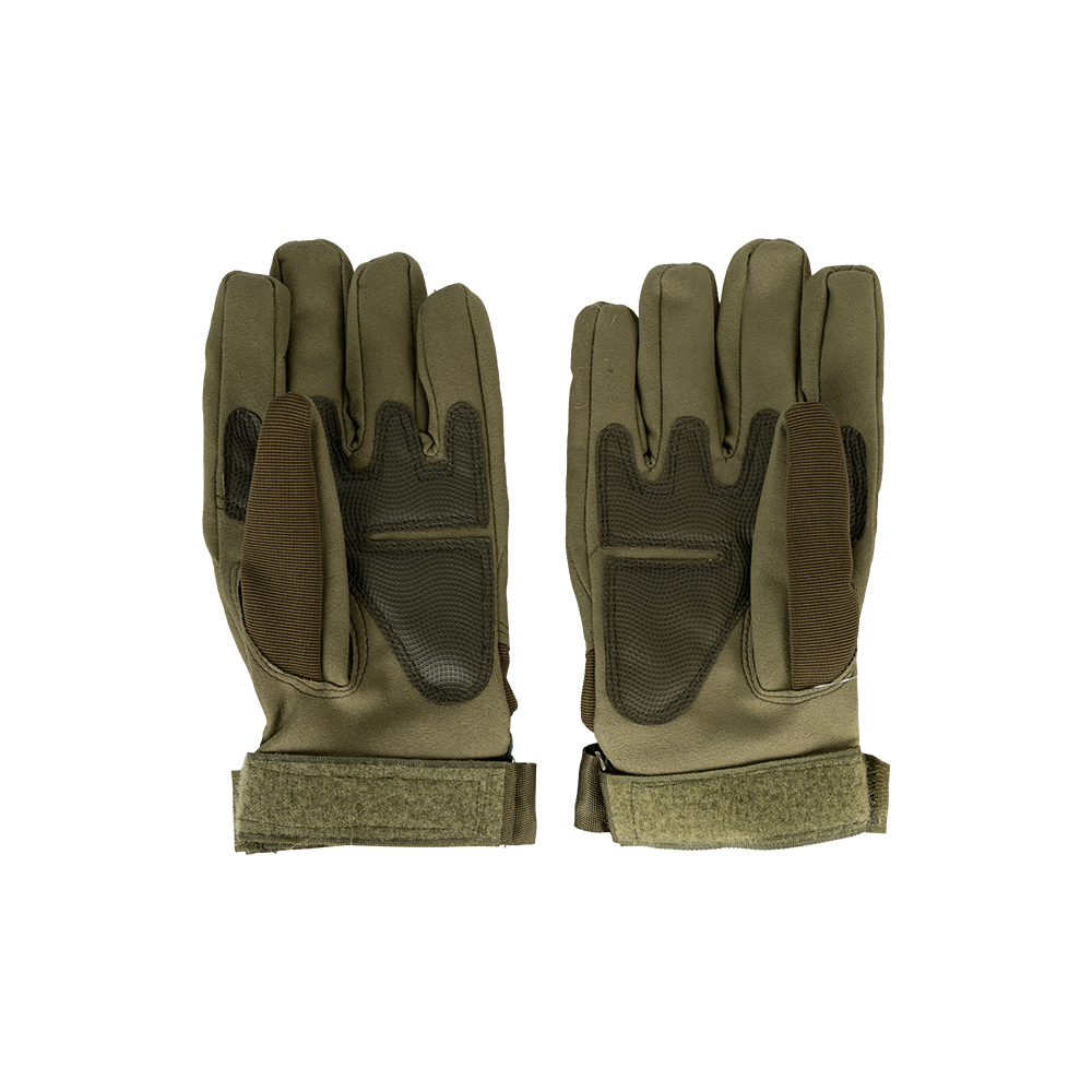 Перчатки тактические цвет хаки р. L. Фото №2