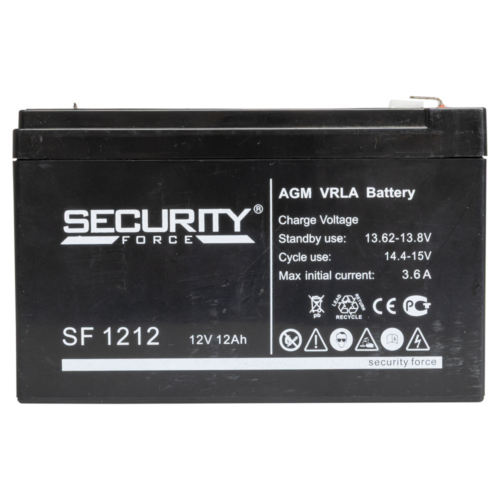 Батарея аккумуляторная Security Force 12,0 Ач 12В. Фото №2