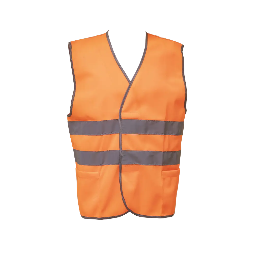 Жилет сигнальный тип 1 Трикотажное полотно р-р 48-50 рост 3-4 Оранжевый. Фото №1 Жилет сигнальный тип 1 Трикотажное полотно р-р 48-50 рост 3-4 Оранжевый. Фото №1