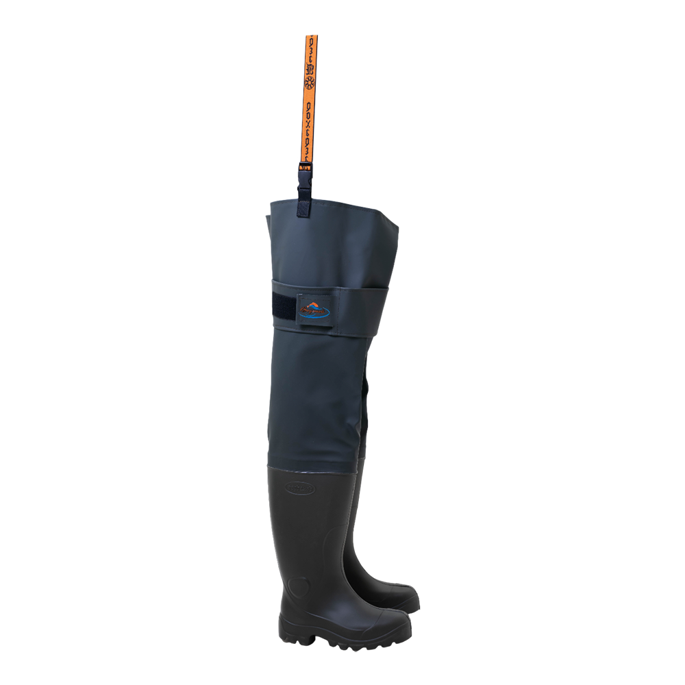 Сапоги Вездеход "Водяной" рыбацкие из ЭВА с утеплителем,надставка из винитола (Оливковый) р. 45. Фото №2