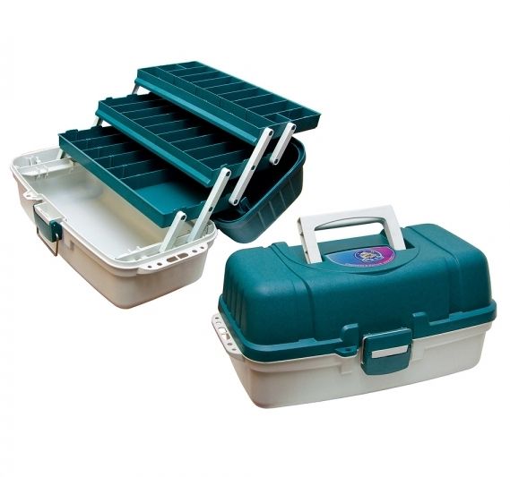 Ящик рыболовный ЯР-3 (440х220х200) 3 лотка 0032519. Фото №1 Ящик рыболовный ЯР-3 (440х220х200) 3 лотка 0032519. Фото №1