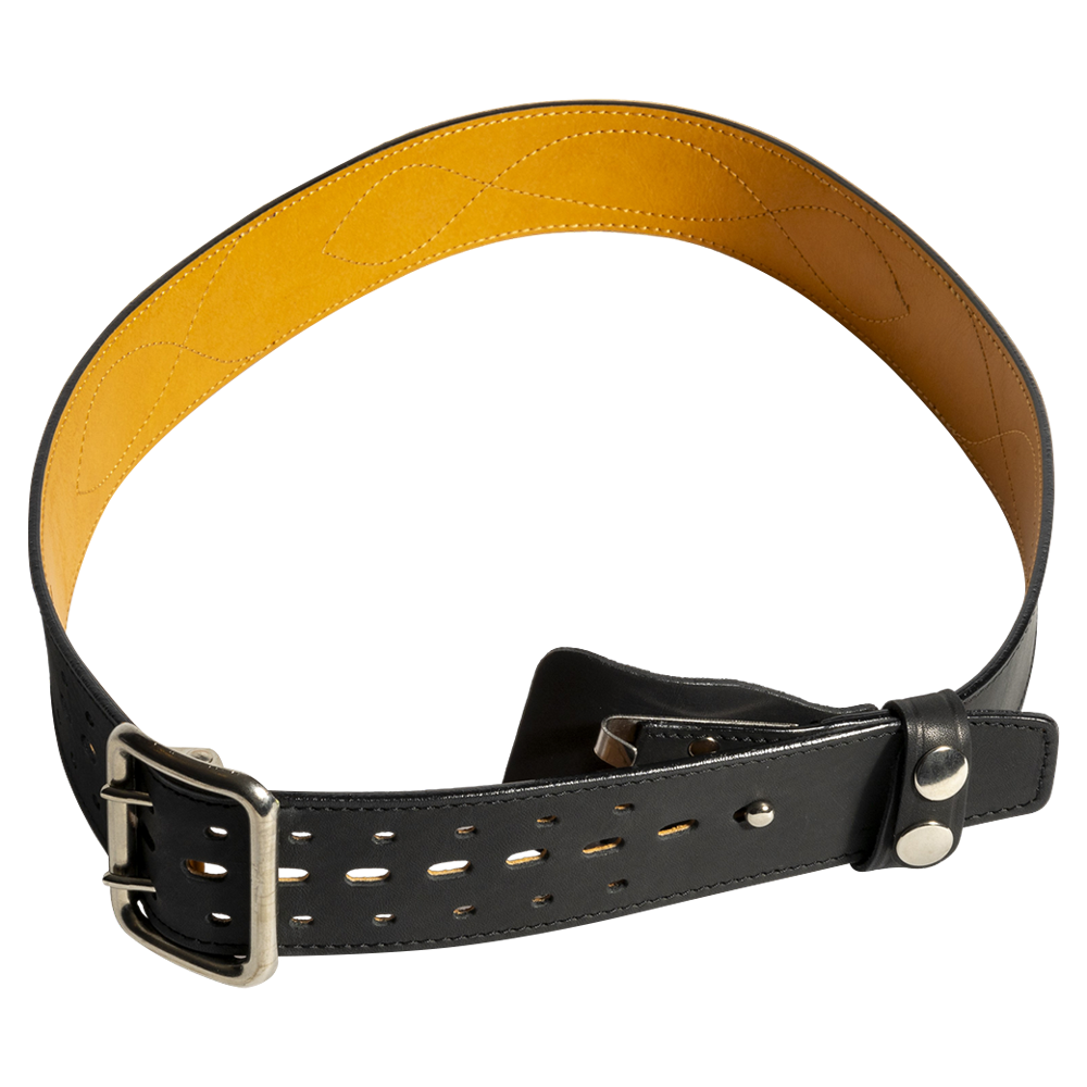 Ремень поясной 50 мм черный быстроотстегивающийся (№ 1) ХСН. Фото №1