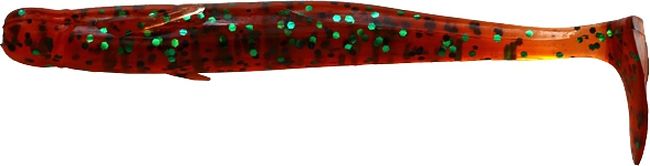 Виброхвост TAKEDO TKS28-70MM цвет D010 (10шт). Фото №2