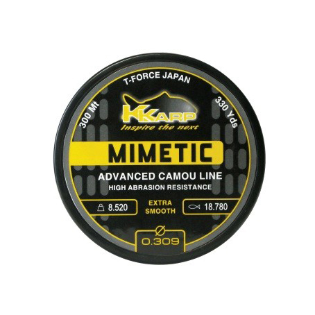 Леска K-KARP MIMETIC MONO 1200m 0.255 . Фото №2