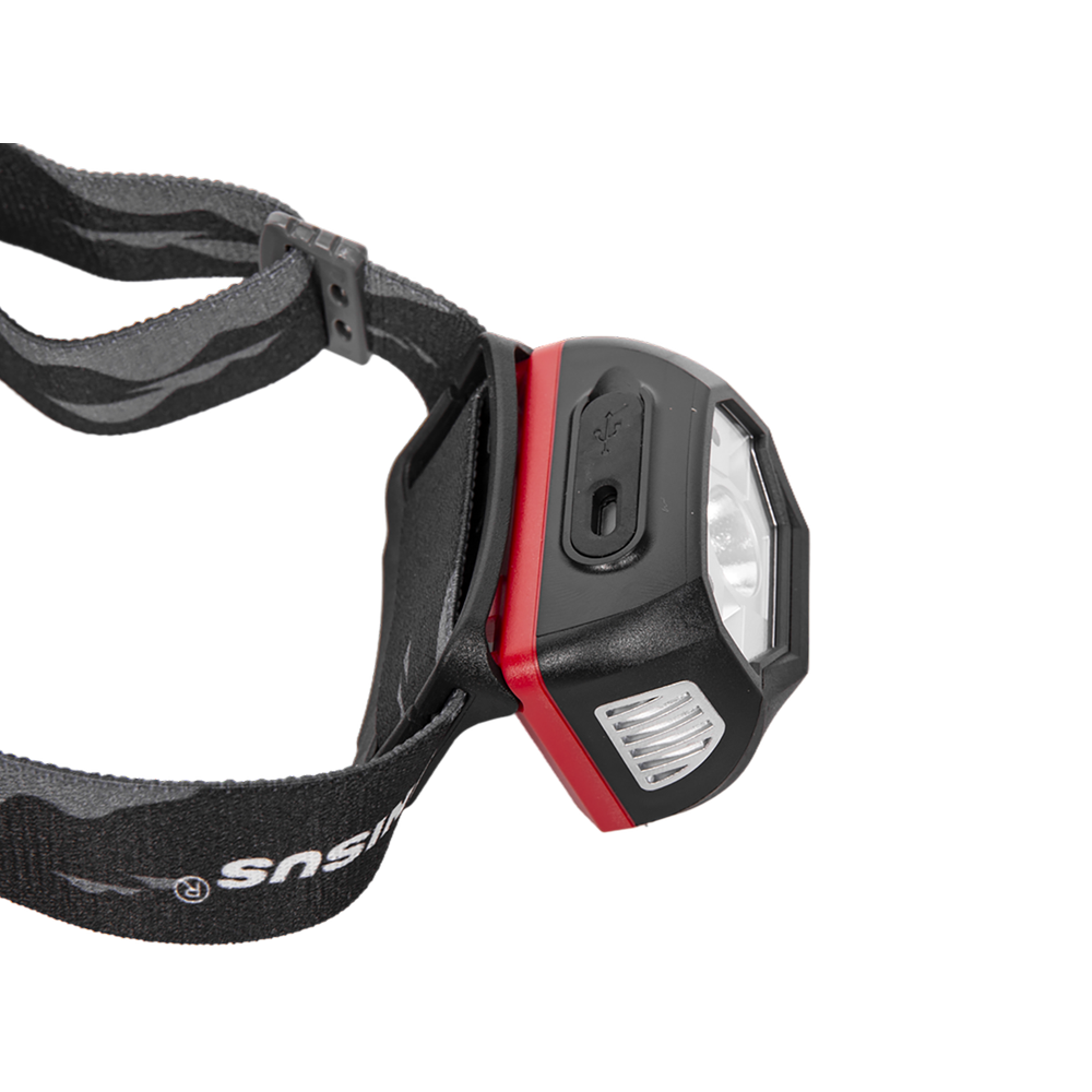 Фонарь налобный 440 LM, IPX6, USB NISUS PRO. Фото №3