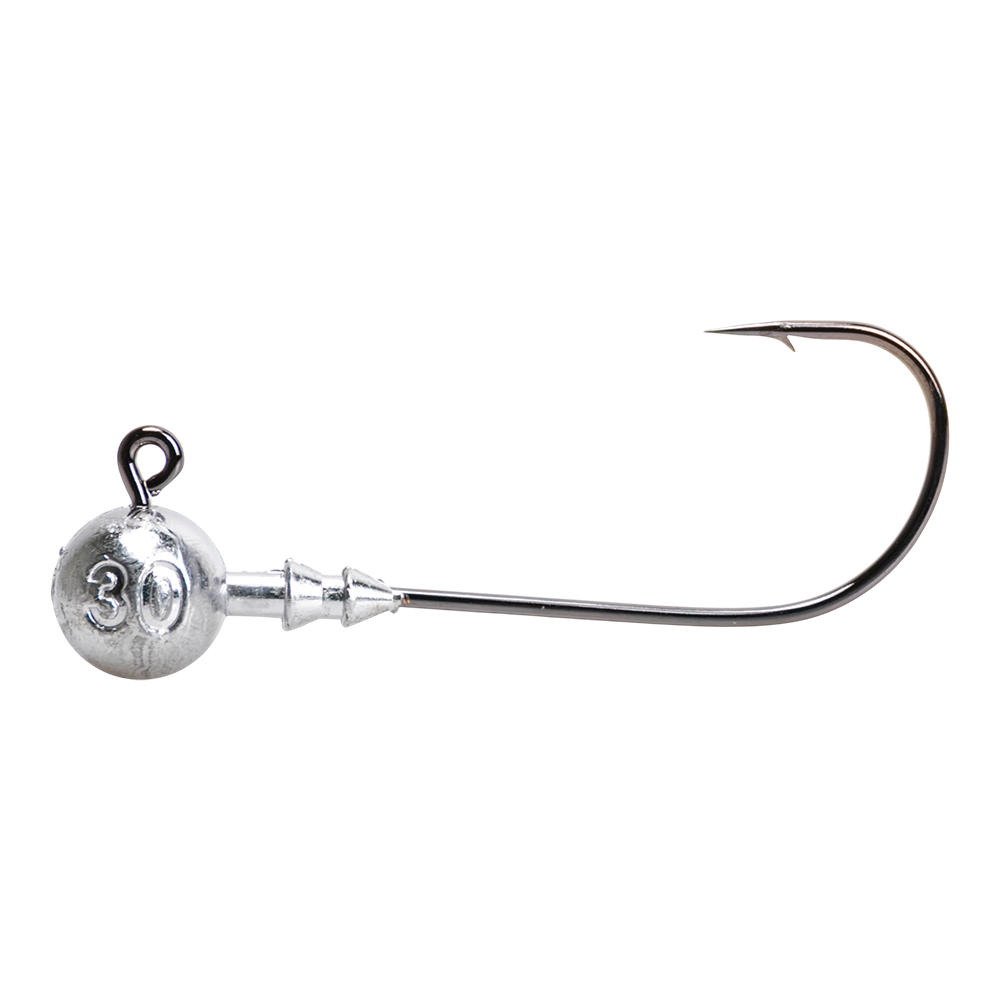 Джиг Головка Корея ковка Крюк 10/0 черный никель 30гр TritOn (уп. 3шт). Фото №3