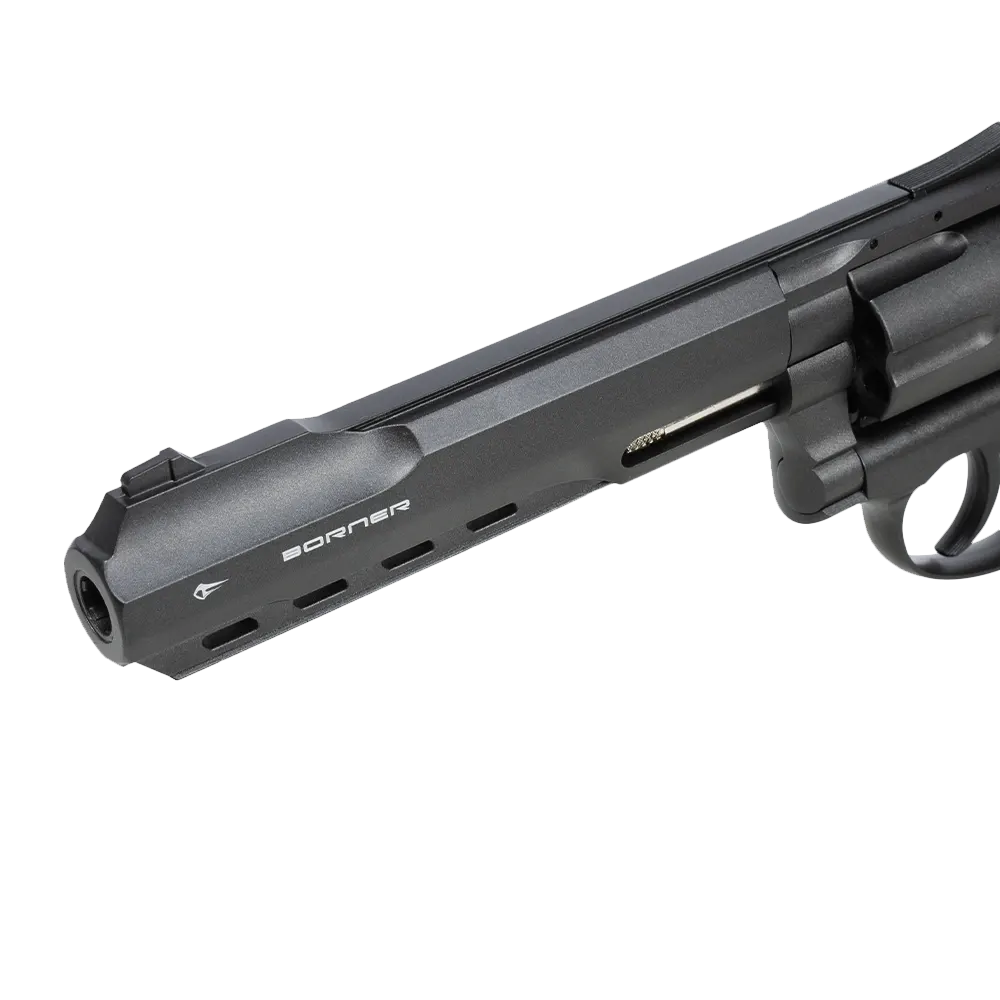 Револьвер пневматический BORNER Super Sport 702, калибр 4,5 мм (с картриджи 6 шт.). Фото №4 Револьвер пневматический BORNER Super Sport 702, калибр 4,5 мм (с картриджи 6 шт.). Фото №4