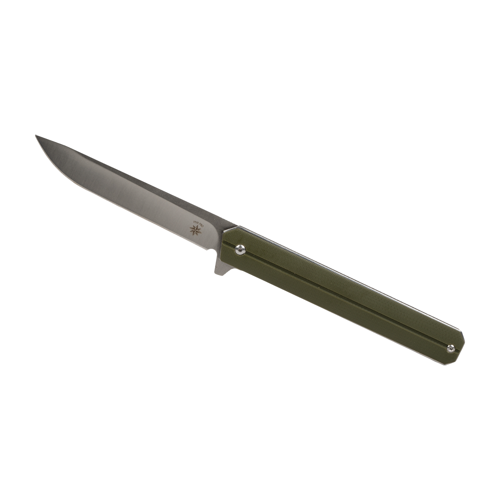 Нож туристический G10G, клинок D2, рукоять G10 (зеленый) (Ярхант). Фото №2