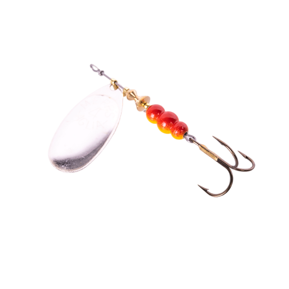 Блесна вращающаяся Mepps Aglia №4, 9гр, цвет (Silver) серебро. Фото №1 Блесна вращающаяся Mepps Aglia №4, 9гр, цвет (Silver) серебро. Фото №1