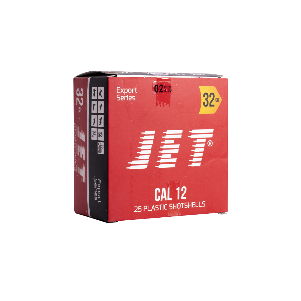 Патрон JET 12/70 № 02(00) 32гр (в пачке 25шт/короб.250шт). Фото №2
