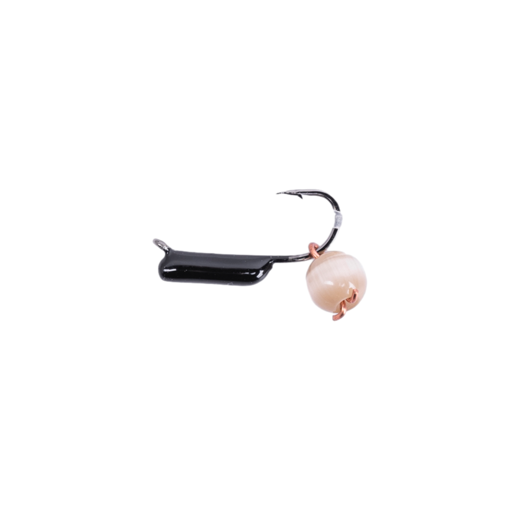 Мормышка вольфрамовая "Кошачий глаз" подвес d1.5 Болотный (10шт). Фото №2