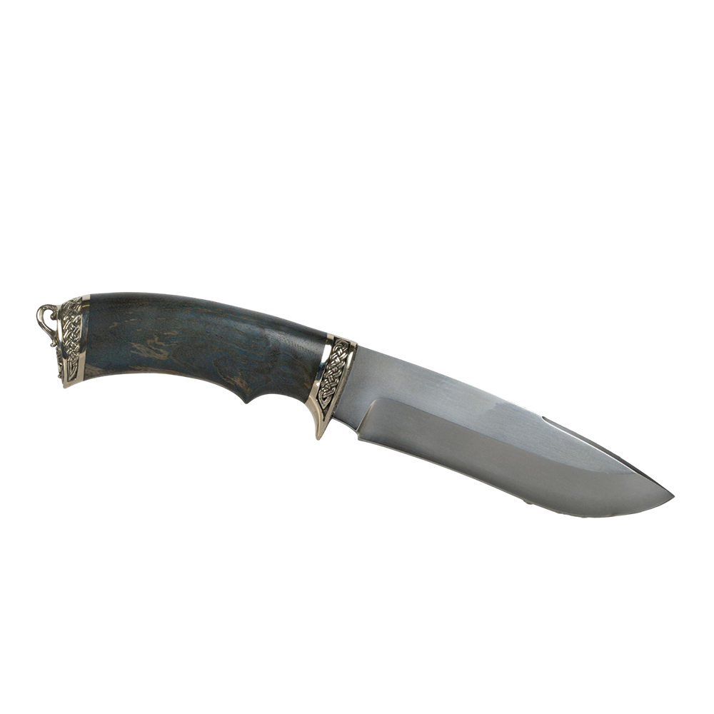 Нож МС Скиф, клинок VG-10, рукоять литье, стаб. орех (кап). Фото №2