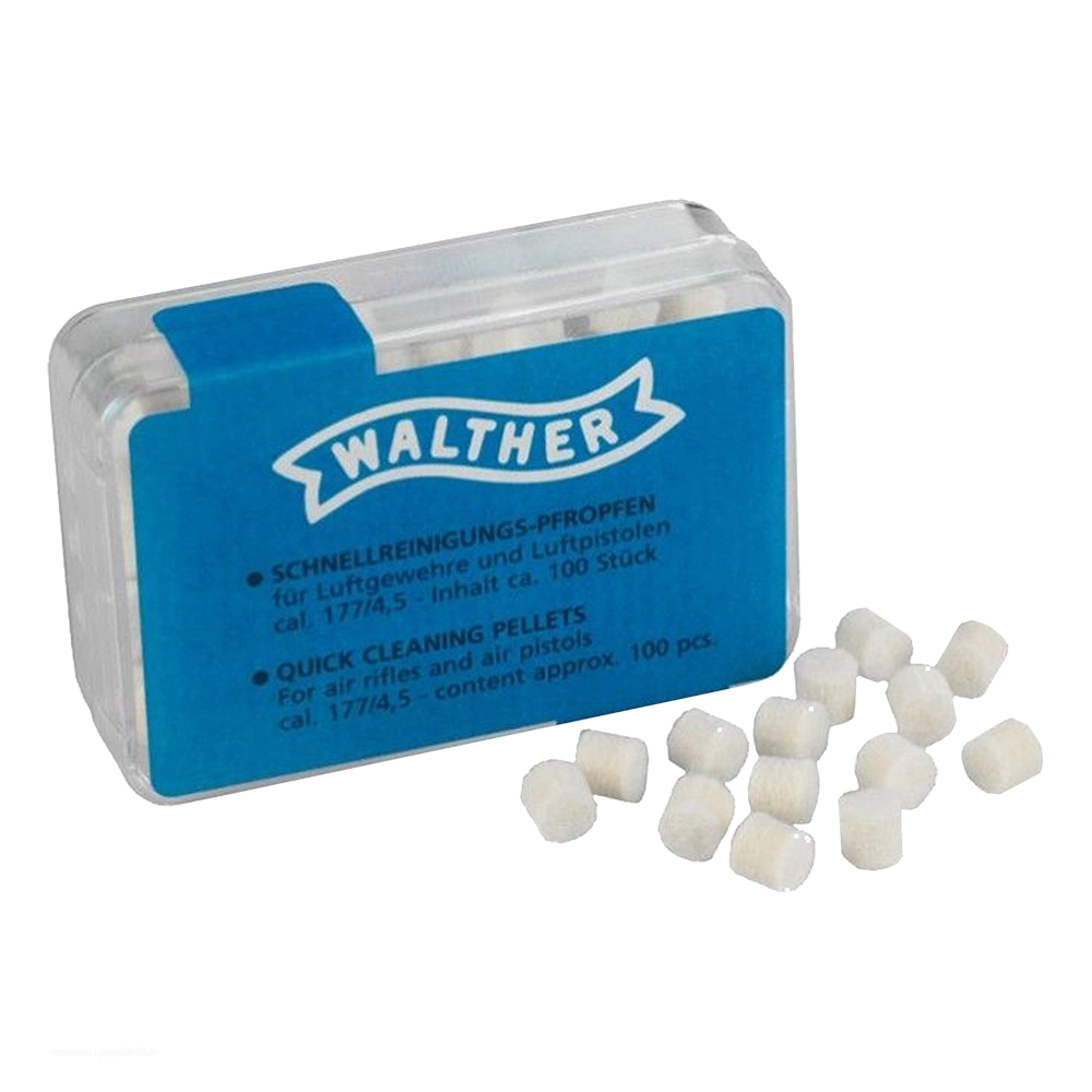 Пуля чистящая Walther для пневматического оружия (100 шт.). Фото №2 Пуля чистящая Walther для пневматического оружия (100 шт.). Фото №2