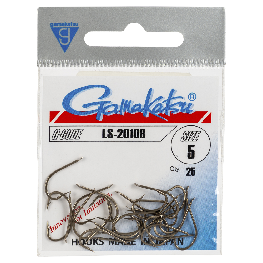 Крючок Gamakatsu Hook LS-2010B Brown №05. Фото №1 Крючок Gamakatsu Hook LS-2010B Brown №05. Фото №1