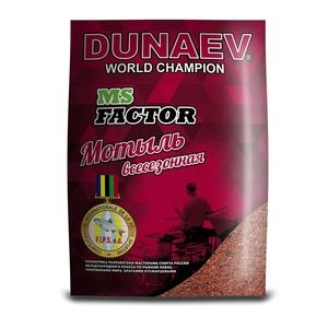 Прикормка "DUNAEV-MS FACTOR" 1кг Мотыль. Фото №1