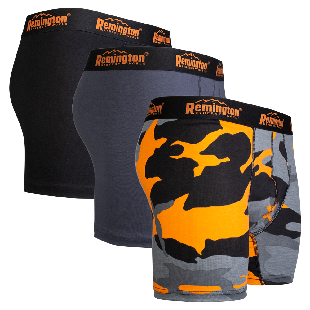 Мужские трусы boxers Remington, set 3 шт, микс серый 013 р. S. Фото №1 Мужские трусы boxers Remington, set 3 шт, микс серый 013 р. S. Фото №1