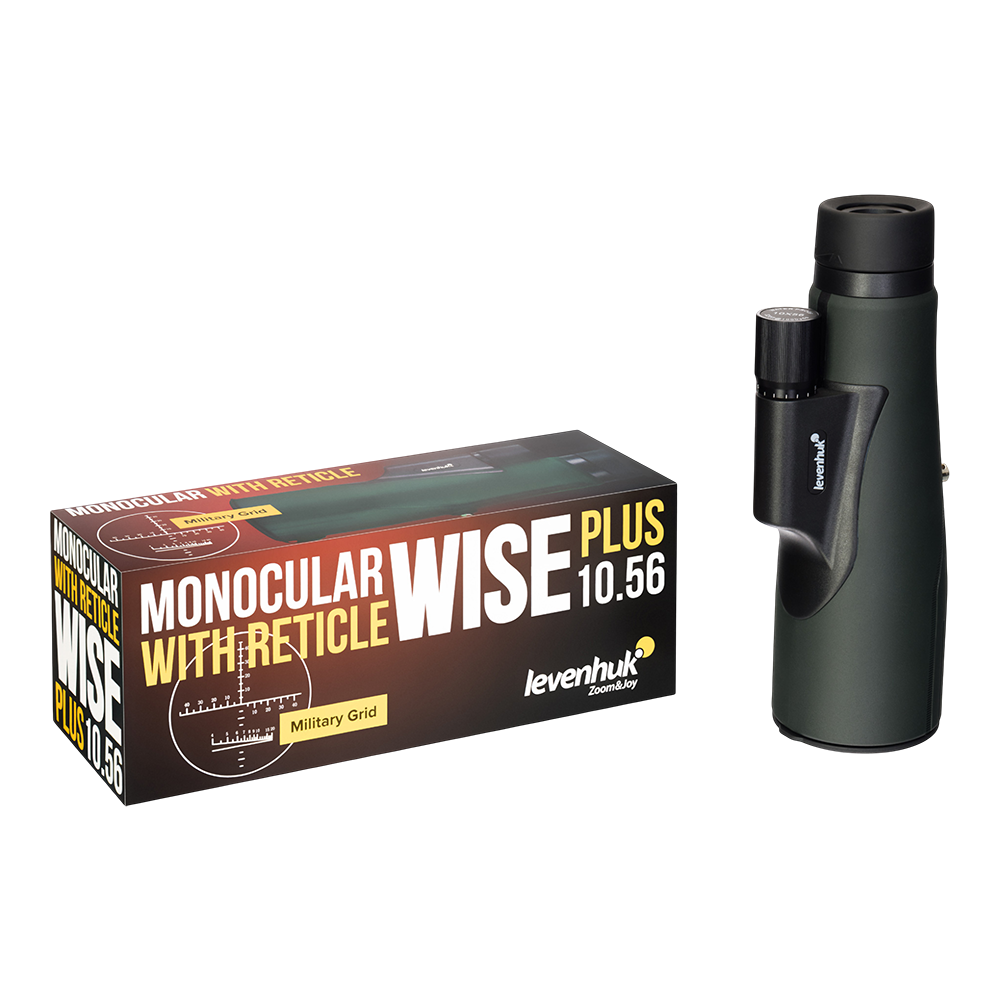 Монокуляр Levenhuk Wise PLUS 10x56 с сеткой. Фото №5 Монокуляр Levenhuk Wise PLUS 10x56 с сеткой. Фото №5