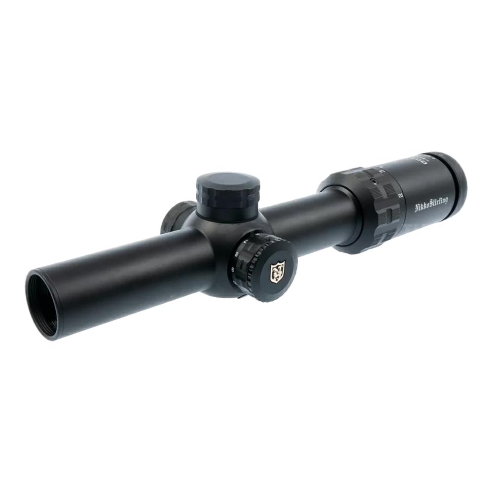 Прицел оптический Nikko Stirling серии OCTA 1-8x24, сетка BDC грав., подсв.красн, 30мм, длина 260мм,. Фото №1 Прицел оптический Nikko Stirling серии OCTA 1-8x24, сетка BDC грав., подсв.красн, 30мм, длина 260мм,. Фото №1