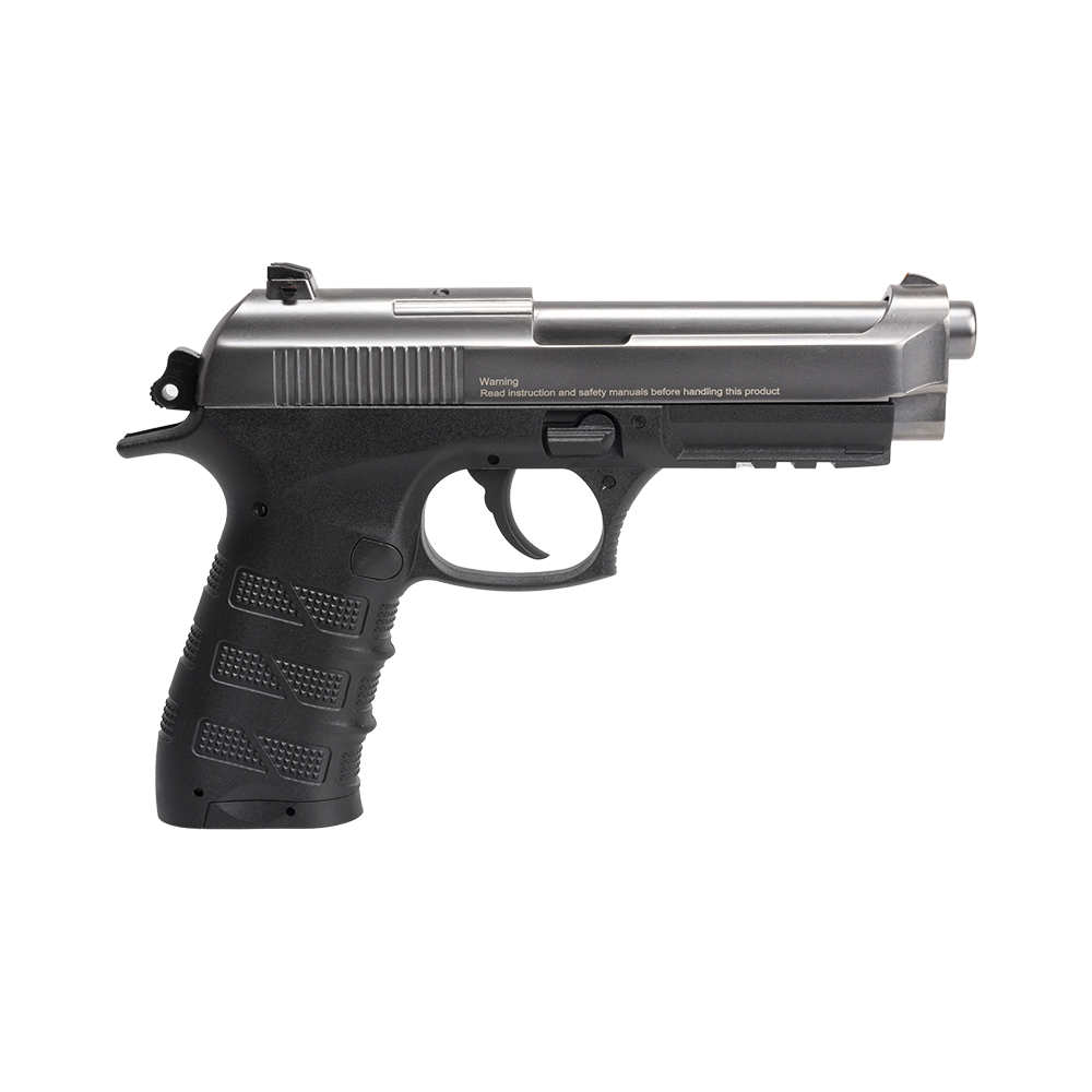 Пистолет пневматический EKOL ES P92 B FUME, (никель) (Blowback) калибр 4,5 мм, 3 Дж. Фото №1 Пистолет пневматический EKOL ES P92 B FUME, (никель) (Blowback) калибр 4,5 мм, 3 Дж. Фото №1