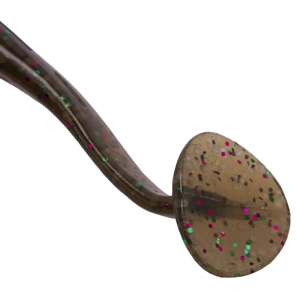 Виброхвост Lucky John Pro Series Baby Rockfish 2,4" 62мм, (10шт. упак.) цвет S21. Фото №3