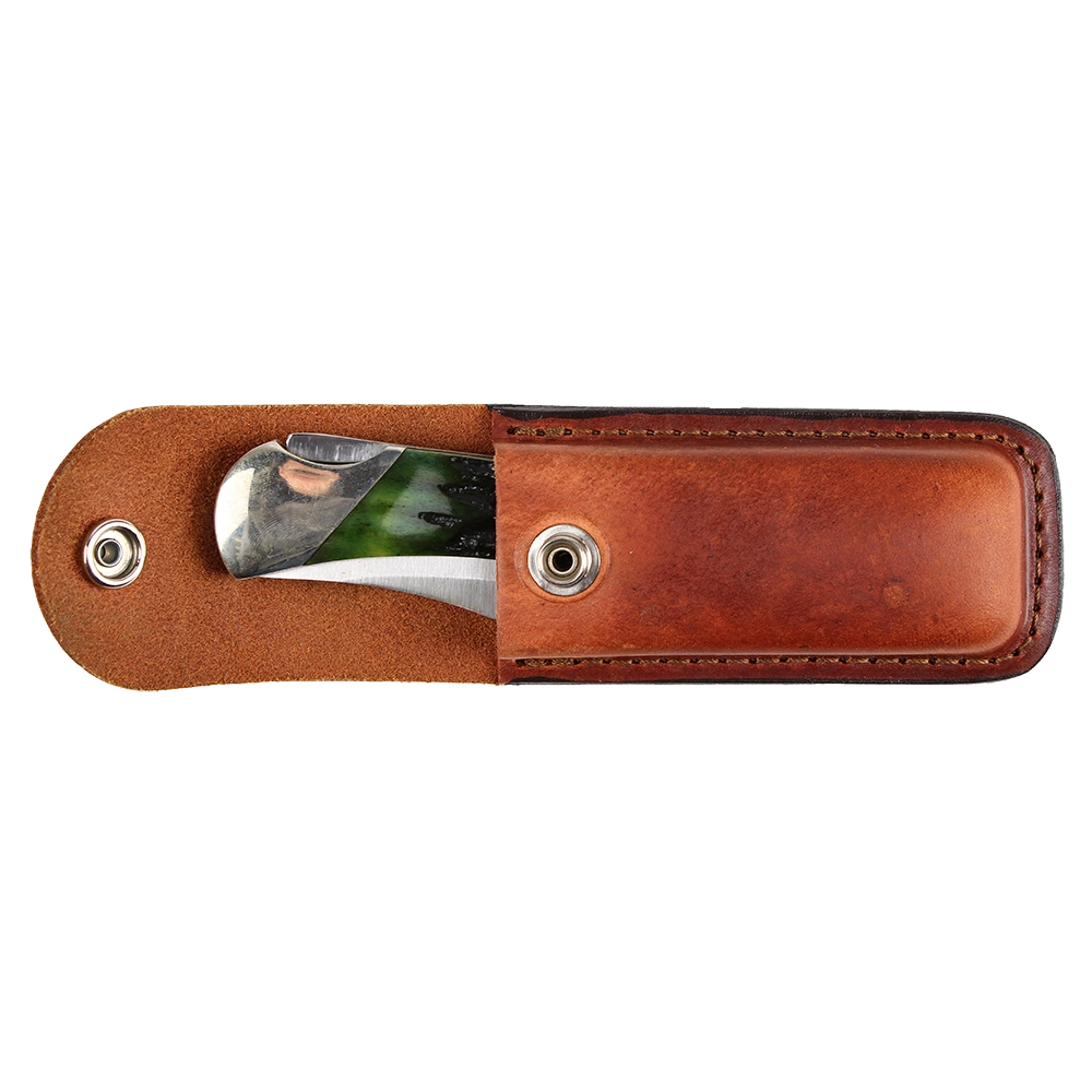 Нож Remington Green Jigged Bone - Lockback. Фото №7