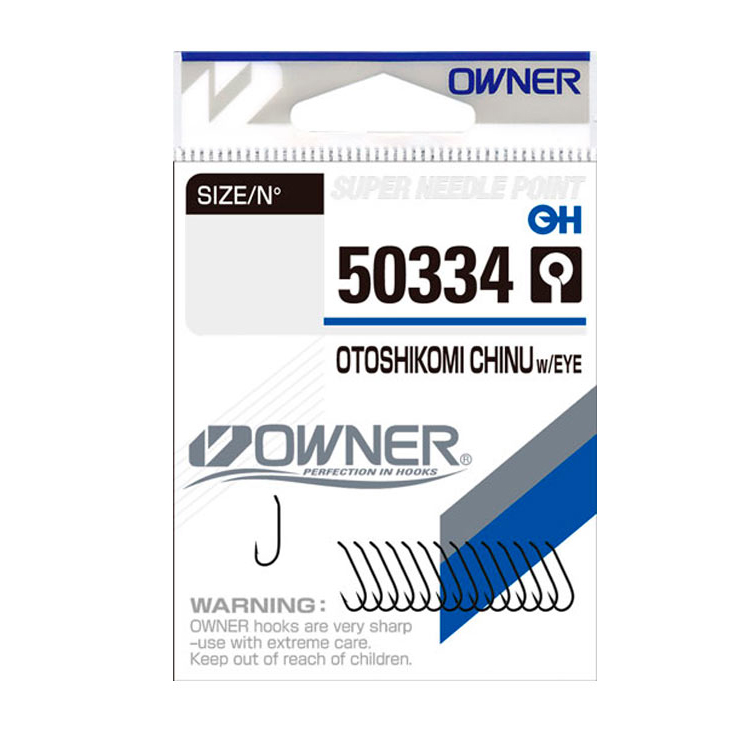 Крючок Owner Otoshikomi-Chinu №22. Фото №1